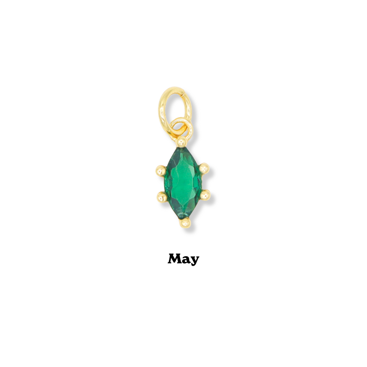 Marquis Birthstone Charm