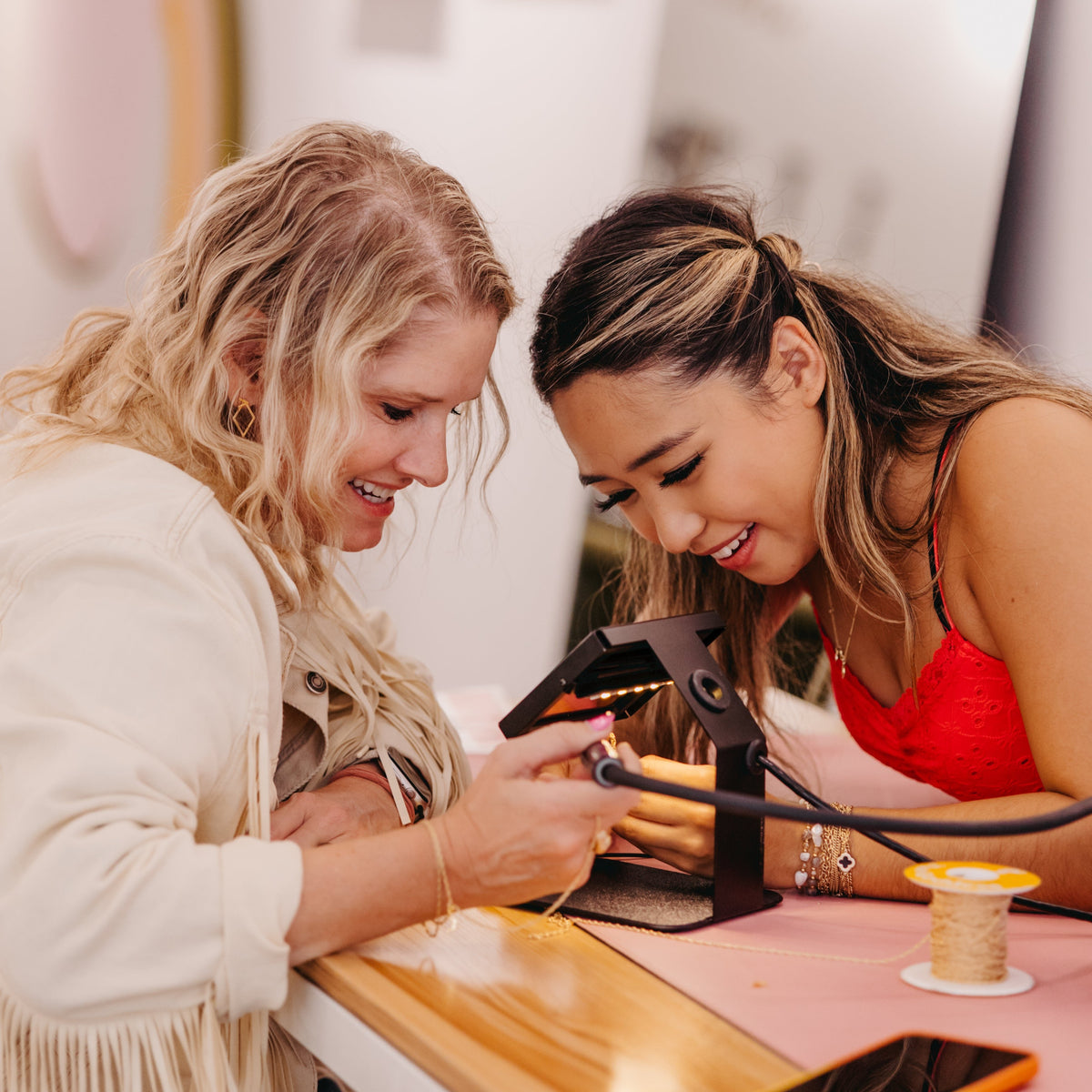 Permanent Jewelry + Charm Bar Private Party Reservation
