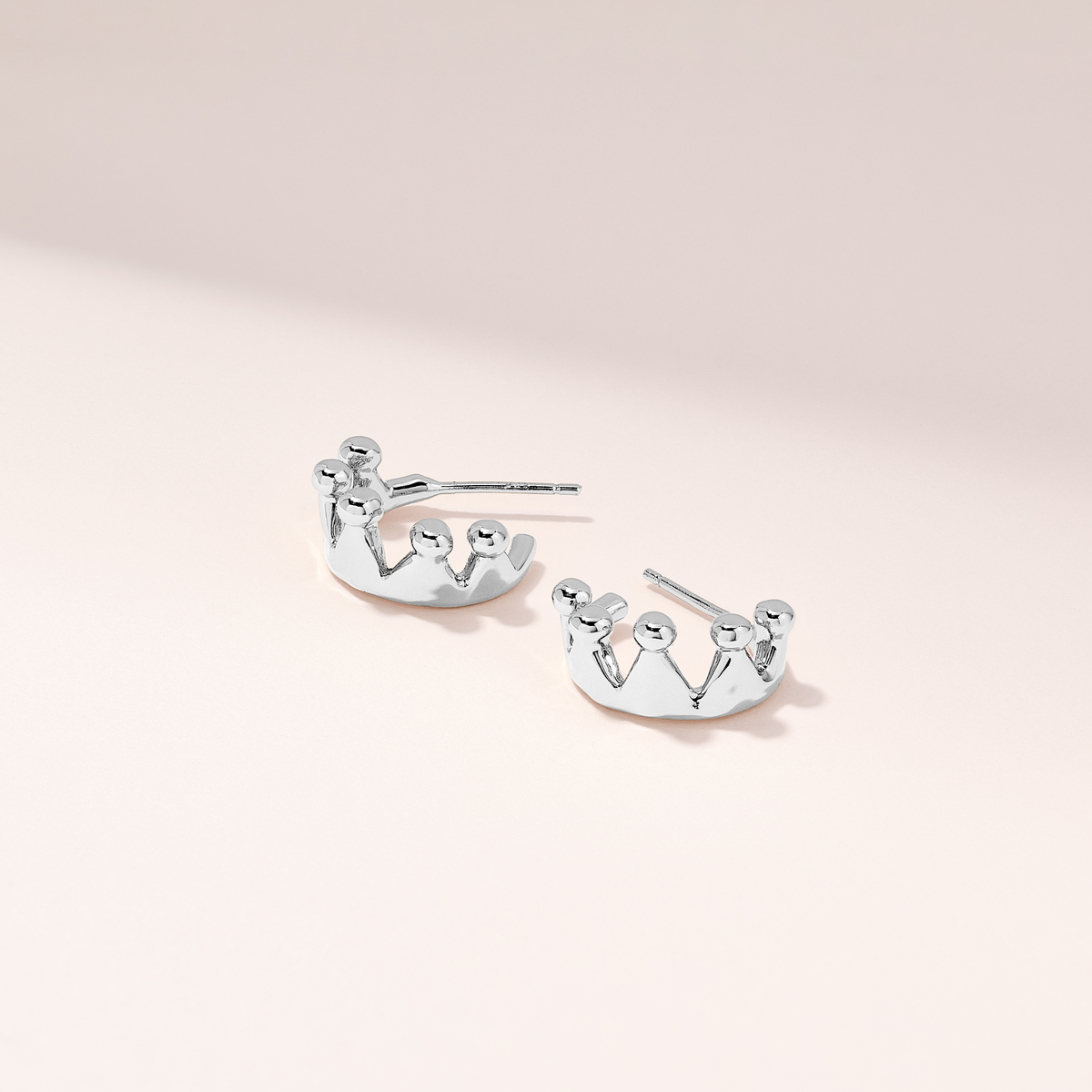 Mini Crown Earrings