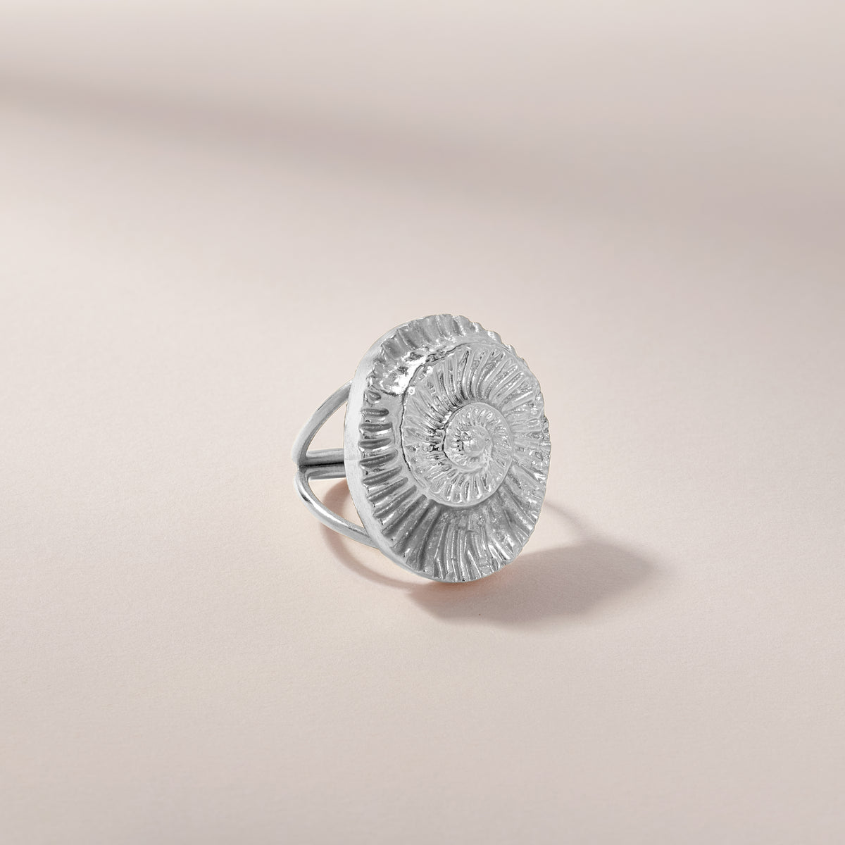 Ammonite Fossil Ring