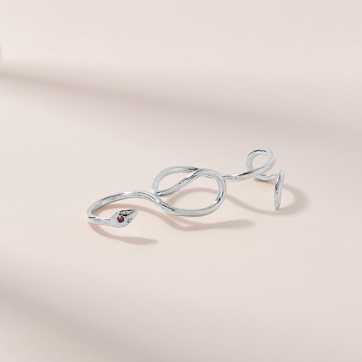 Slithering Serpent 3 Fingers Ring