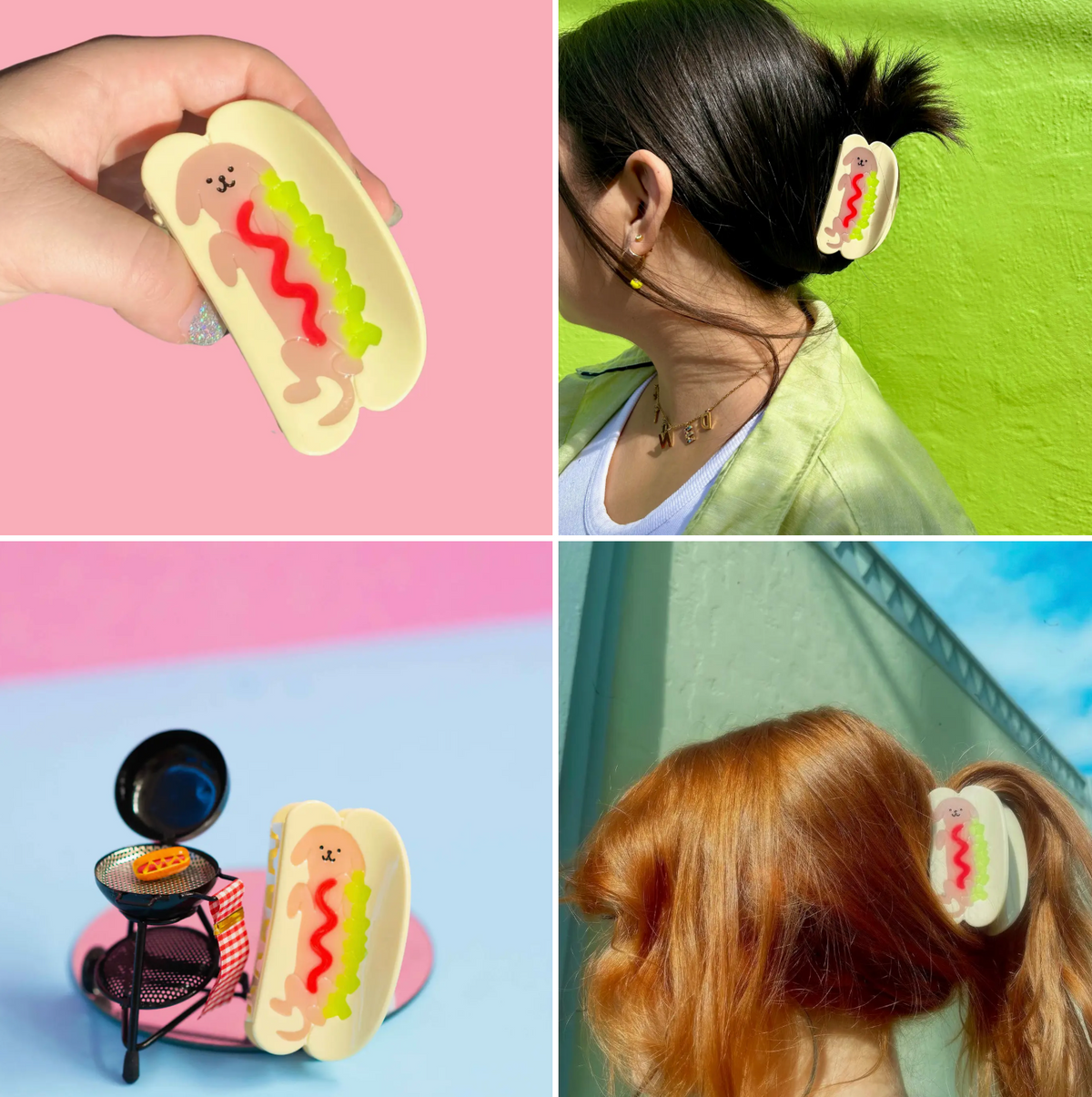 Hot Doggy Dog Hair Claw