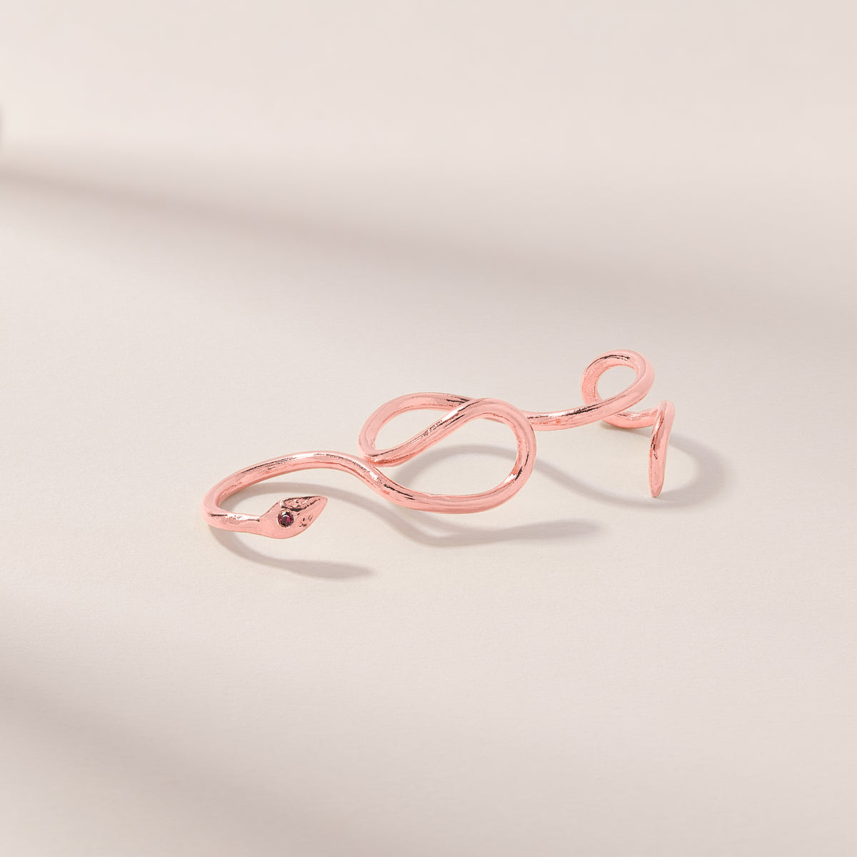 Slithering Serpent 3 Fingers Ring