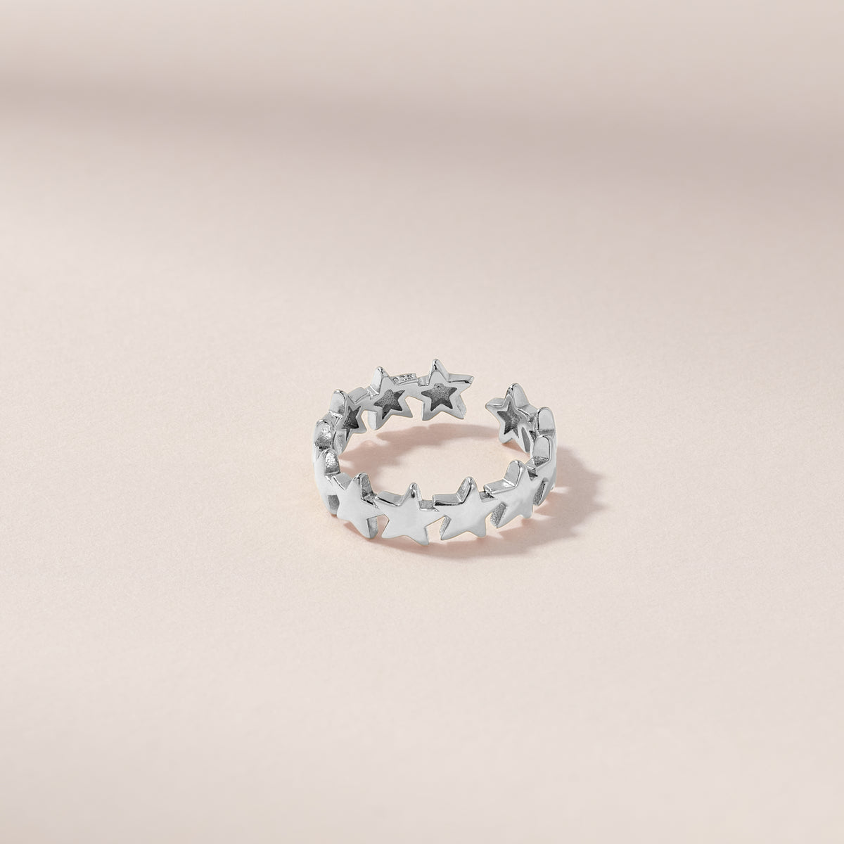 Star Adjustable Midi Ring