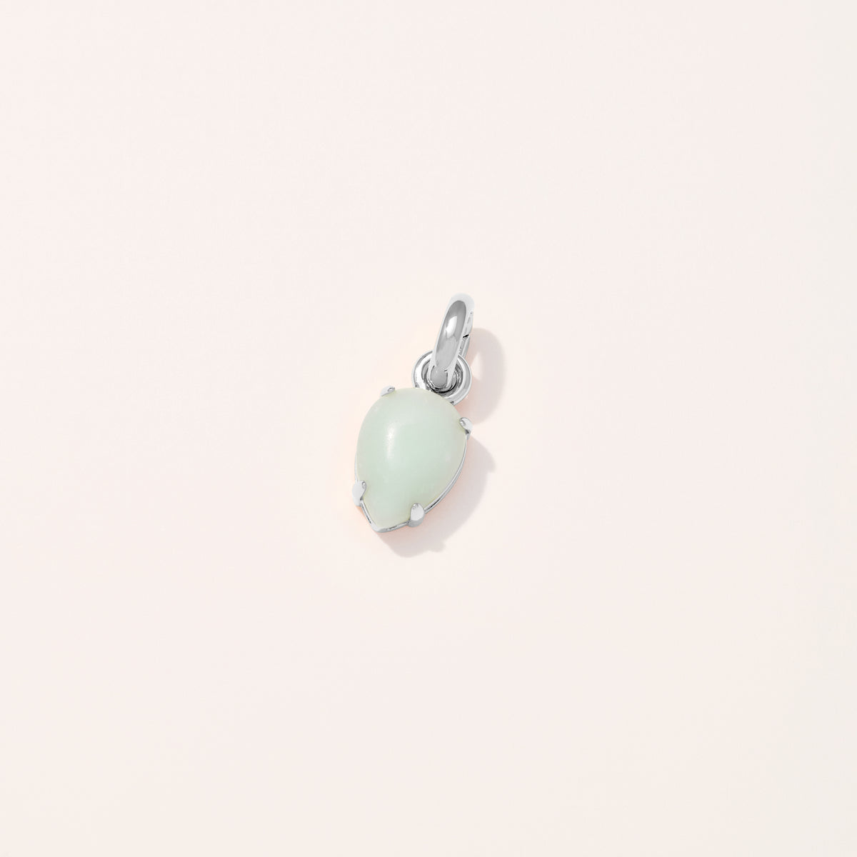 Amazonite Teardrop Charm