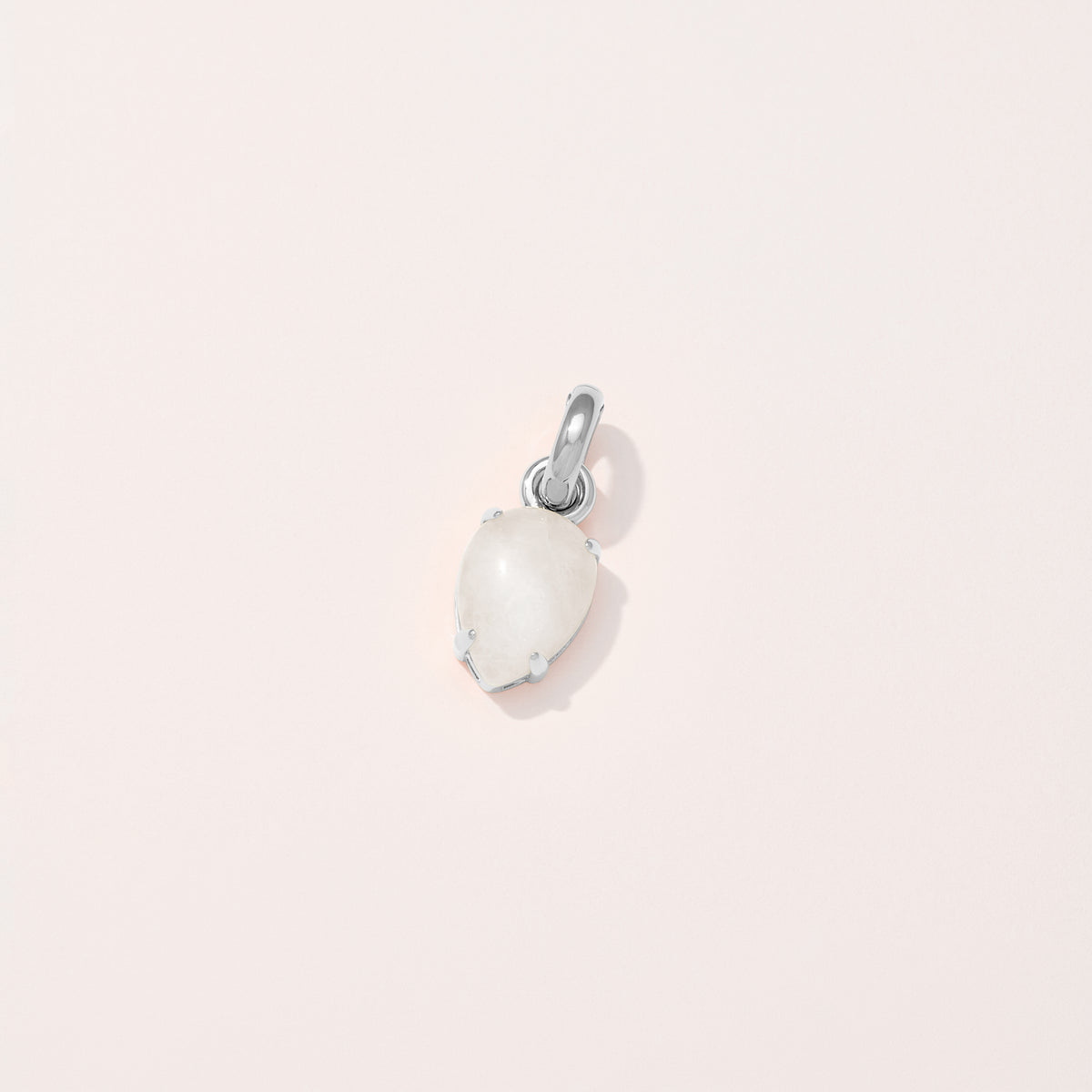 Moonstone Teardrop Charm